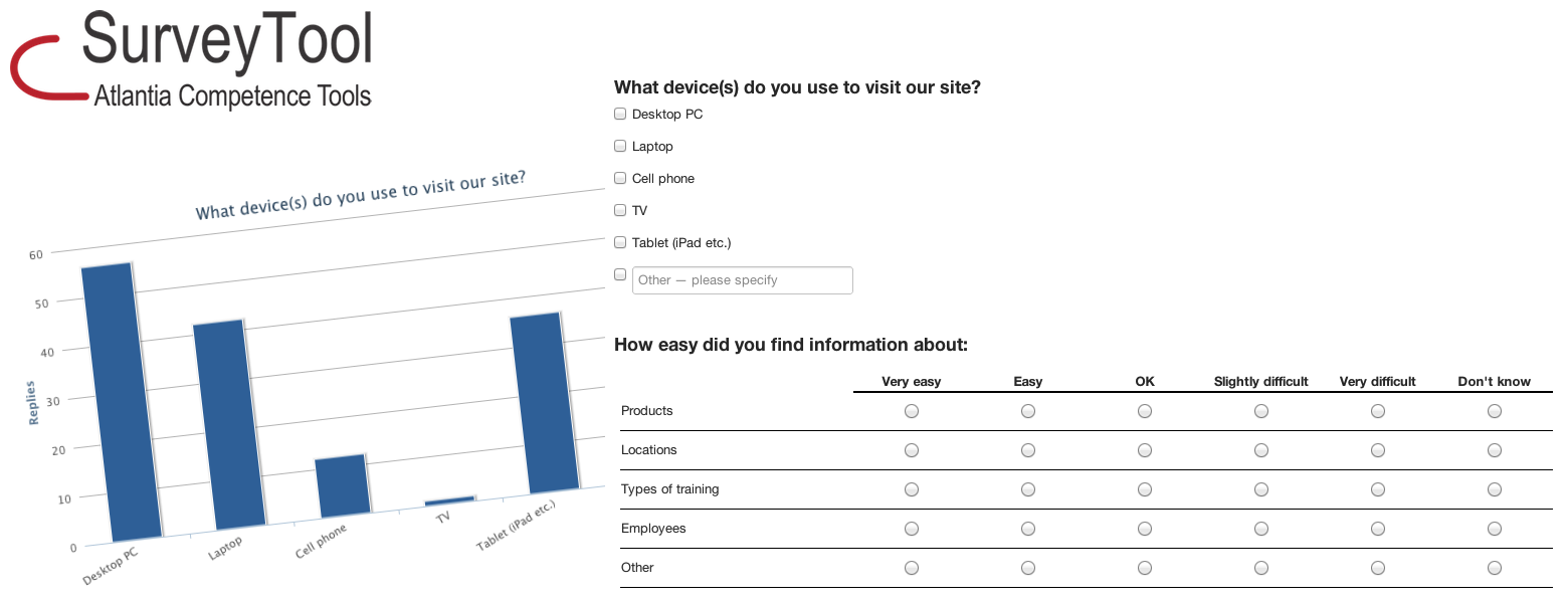 Survey tool